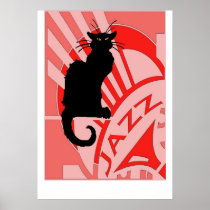 Jazz Cat Posters