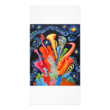 JAZZ CITY CUSTOM PHOTO CARD