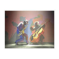 Jazz Duel Post Cards