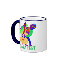 Jazz Fest Blues Man Mug