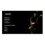 Jazz Musician Business Cards