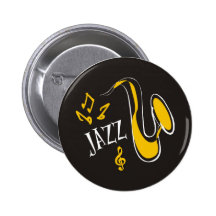 JAZZ PINBACK BUTTON