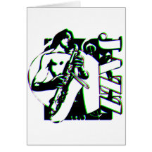 JAZZ PLAYER CARD