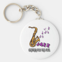 JAZZ - RHYTHM FOR THE SOUL KEY CHAINS