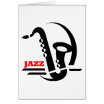 Jazz Sax Cards