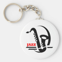 Jazz Sax Keychains