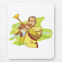 jazz soul performer mouse pads