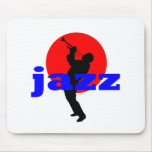 Jazz Trumpet Player Mouse Pad