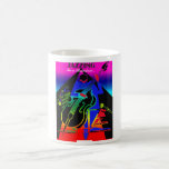 "Jazzing dans un arc-en-ciel " Tasse