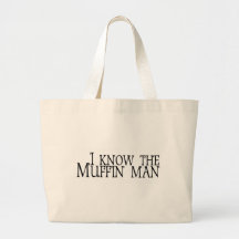 Je connais l'homme de petit pain sacs fourre-tout