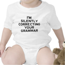 Je corrige la grammaire bodies pour bébé