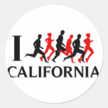 JE COURS LA CALIFORNIE ADHÉSIF