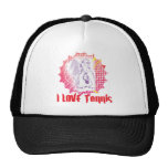 Je creuse l'amour de tennis casquettes de camionneur