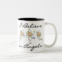 Je crois au T-shirts et aux cadeaux d'anges Mugs