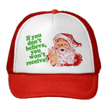 Je crois en père noël casquettes