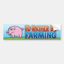 Je cultiverais plutôt ! (agriculture virtuelle) adhésifs pour voiture
