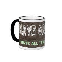 Je déteste le graffiti… tasse à café