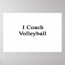 Je donne des leçons particulières au volleyball affiche