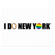 JE FAIS l'anneau de NY Cartes Postales