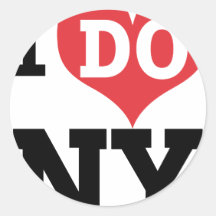 JE FAIS le coeur de NY Adhésif