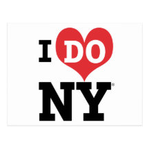 JE FAIS le coeur de NY Carte Postale