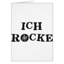 je joue du rock cartes de vœux