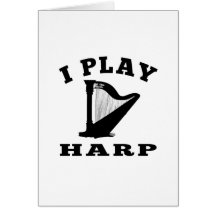 Je joue l'harpe cartes