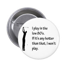 Je joue pendant les basses années 80 joue au golf  badges