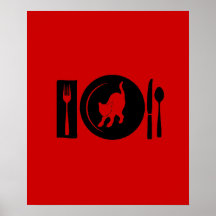 Je mange… posters