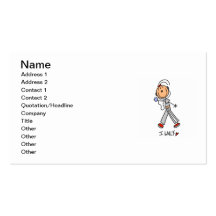 Je marche cartes de visite professionnelles