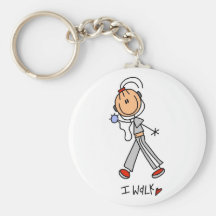 Je marche des T-shirts et des cadeaux Porte-clefs