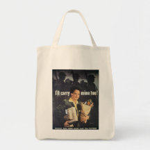 Je mènerai la guerre mondiale 2 de mine sac de toile