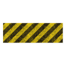 je mets en danger les rayures copy2 modèles de cartes de visite