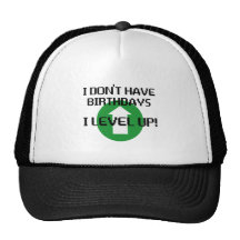 Je n'ai pas des anniversaires… casquettes de camionneur
