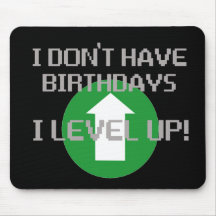 Je n'ai pas des anniversaires… tapis de souris