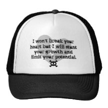 Je ne casserai pas votre chapeau de coeur casquette de camionneur