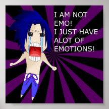 Je ne suis pas affiche d'Emo