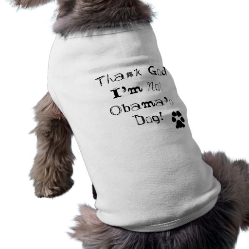 Je ne suis pas le chien d'Obama Vêtement Pour Chien