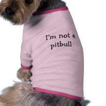 Je ne suis pas un pitbull manteau pour chien