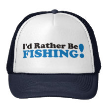 Je pêcherais plutôt - bleu casquettes