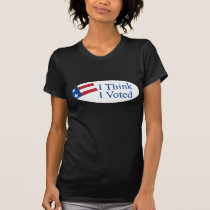 Je pense que j'ai voté t-shirts