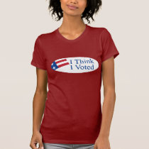 Je pense que j'ai voté t-shirts