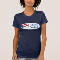 Je pense que j'ai voté t-shirts
