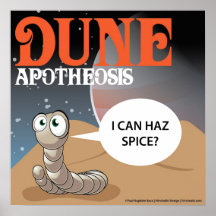 Je peux épice de Haz ? Ver dunaire Affiches
