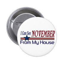 Je peux voir novembre de ma Chambre Badges Avec Agrafe