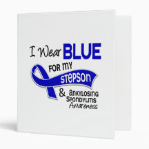 Je porte la spondylarthrite ankylosante bleue du b