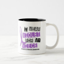 Je porte la violette pour ma lymphogranulomatose m mug à café