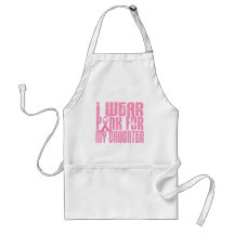 Je porte le rose pour ma fille 16 tabliers