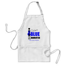 Je porte le ruban bleu pour ma fille tabliers