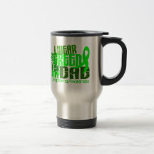 Je porte le vert de chaux pour mon lymphome du pap mugs
